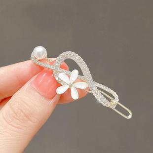 琉璃音符青蛙扣发夹文艺韩式优雅网红刘海夹侧边夹后脑勺发卡