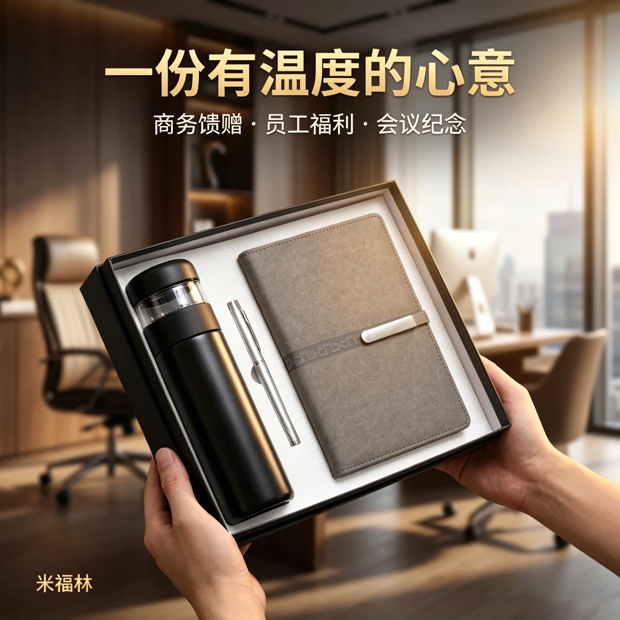 高端商务316保温杯企业LOGO年会周年庆客户答谢测温礼品杯子刻字