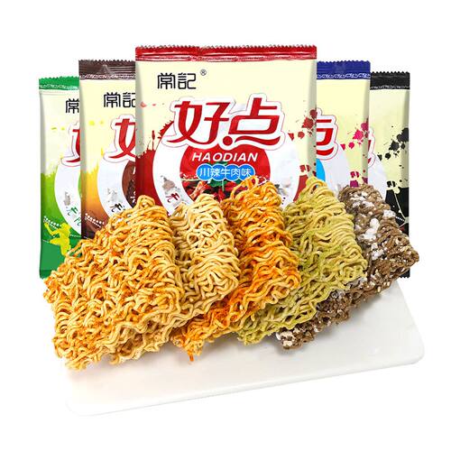 常记掌心脆干脆面好点干吃面零食