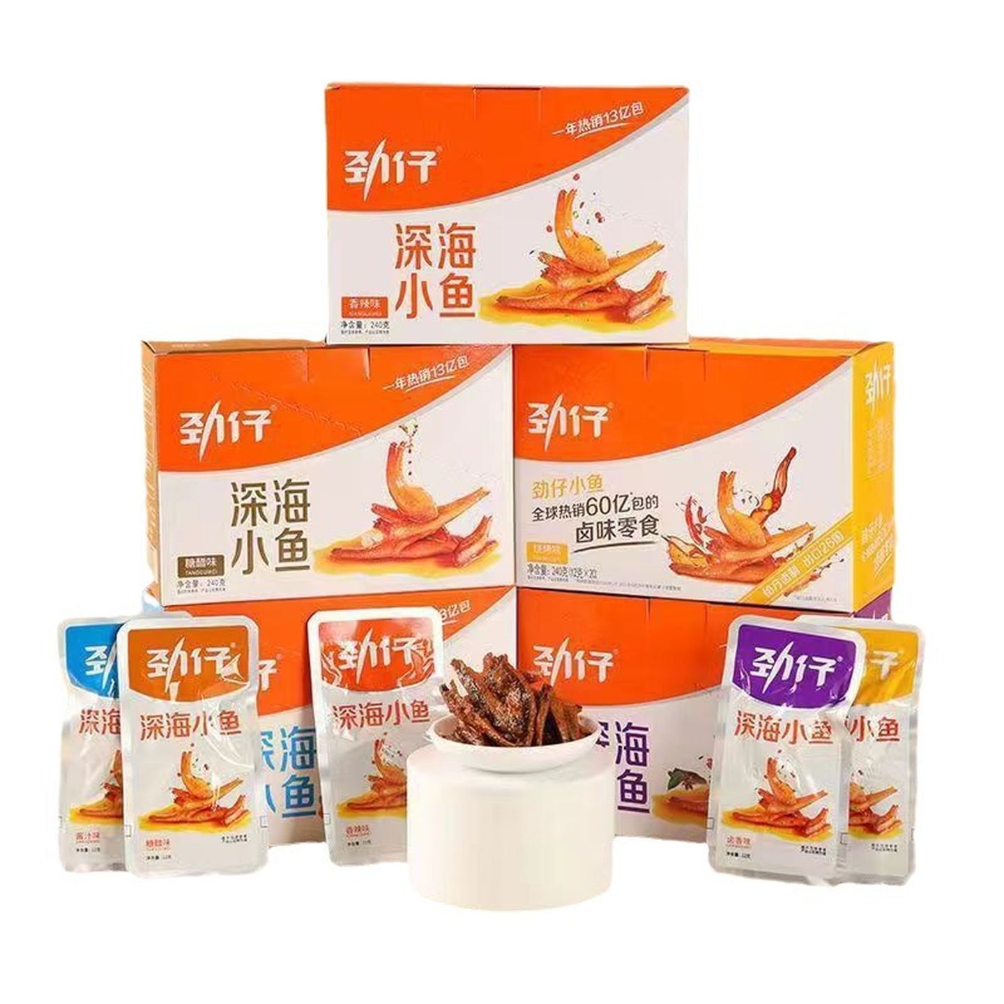 劲仔小鱼仔湖南特产超级好吃零食