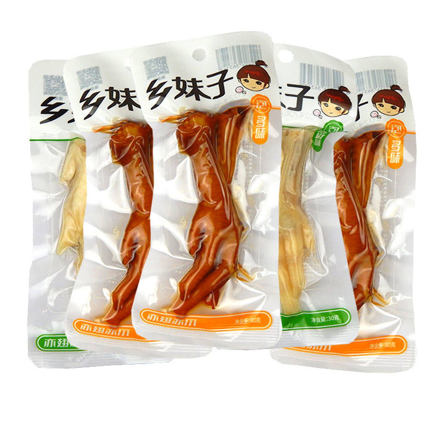 泡椒凤爪乡妹子鸡爪山椒凤爪女生爱吃的高端零食网红爆款2026新款