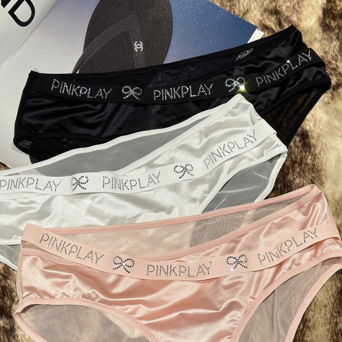 「LA」Sable·蜜心闪钻|滑控系列*性感纯欲镂空烫钻舒适女士内裤