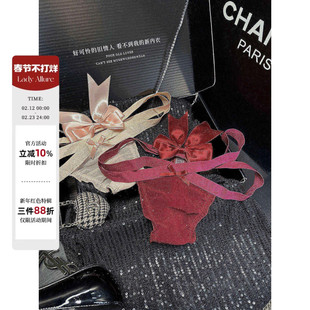 「LA」 Sierra·红玫瑰女主| 情人节专属*性感浪漫礼物蝴蝶结内裤