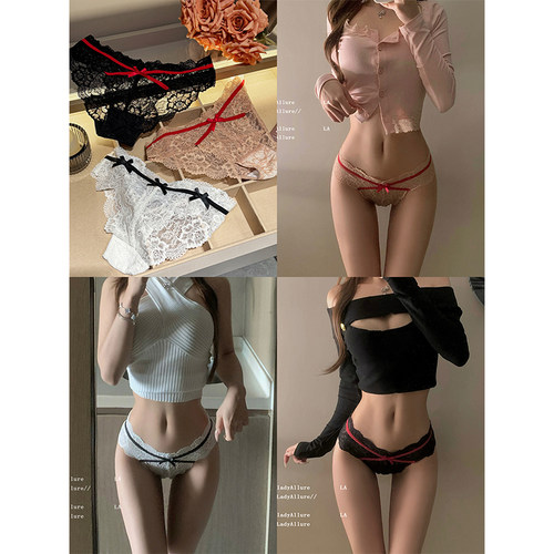 「LA」Velma·浪漫情节| 静感系列*性感蕾丝交织细带女士美腰内裤