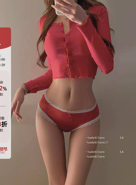 「LA」CandyTrap·糖衣炮弹丨新年特辑*爱心美臀性感约会纯欲内裤