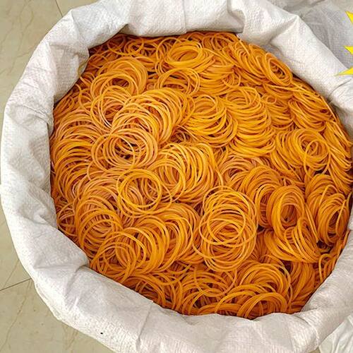 黄色橡皮筋牛皮筋高弹力耐用工业橡胶圈皮套绑菜皮筋