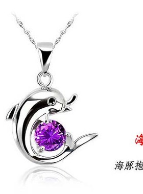 吊坠时尚饰品沁心缘S925纯银防滑