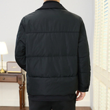 轻薄羽绒服男冬季新款轻熟风男装韩版高级感拼接假两件夹5995p130，男装羽绒服，星座1411A