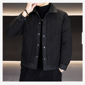 【新标50绒可】羽绒服男冬季新款轻感拼接假两件1071-1P135图片