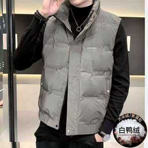 新款冬季男士羽绒马甲鸭绒内穿保暖背心轻薄羽绒服821p70，男装背心/马甲，星座1411A