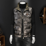 【新标50可】欧货立领羽绒马甲女宽松坎肩马夹857-1P95，女装马甲，星座1411A