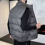 羽绒马甲男2026秋冬季新款休闲背心马夹无袖羽绒服保暖823P70，男装背心/马甲，星座1411A