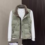 【50绒有报告】553秋冬新款时尚感免洗立领羽绒马甲853-1P90，女装马甲，星座1411A