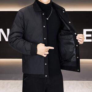 【50绒有报告】户外翻领男士羽绒服男1072-1 P140图片