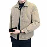 【50绒有报告】户外翻领男士羽绒服男1072-1P140，男装羽绒服，星座1411A