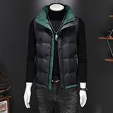 羽绒马甲男士2026年冬季新款加厚保暖坎肩马夹休闲背心外835P80，男装背心/马甲，星座1411A