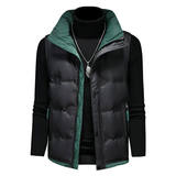 羽绒马甲男士2026年冬季新款加厚保暖坎肩马夹休闲背心外835P80，男装背心/马甲，星座1411A