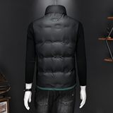 羽绒马甲男士2026年冬季新款加厚保暖坎肩马夹休闲背心外835P80，男装背心/马甲，星座1411A