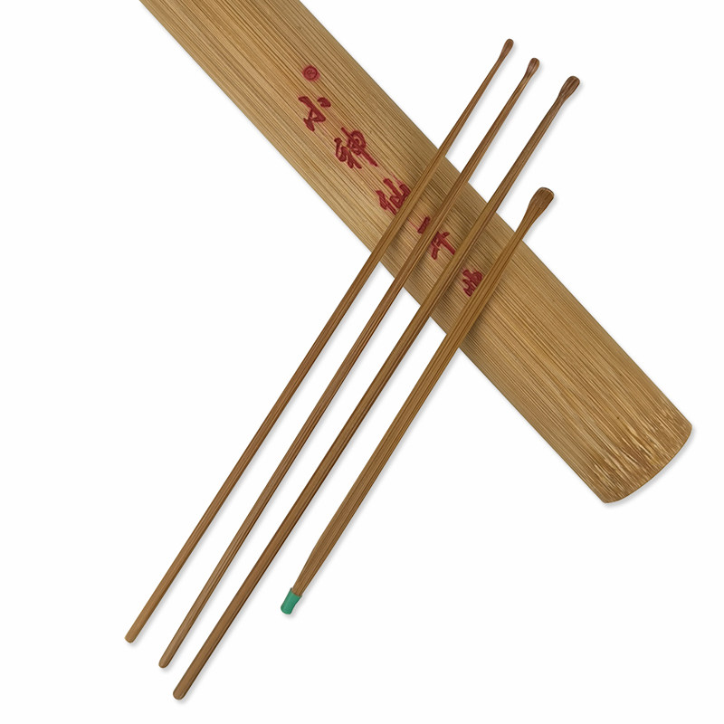 手耕纪采耳工具细长竹耳勺小头煤竹耳扒挖耳朵掏耳神器耳挖硬竹勺