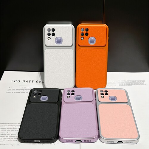 适用于传音Infinix Hot 10s手机壳Infinix Hot 10s保护套新款皮纹防摔全包硅胶软外壳皮质壳高级感简约个性潮