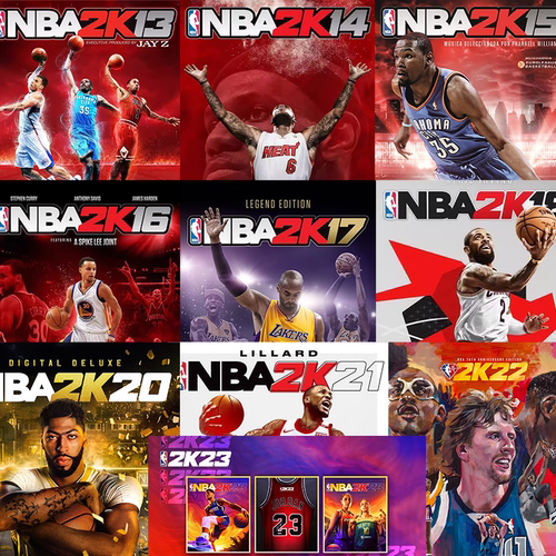 NBA2K13-23篮球全套合集单机游戏