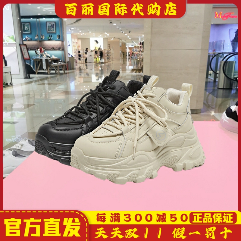 拔佳高街老爹鞋女鞋冬商场