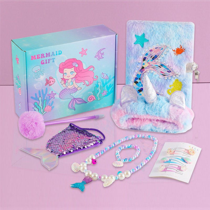女孩玩具公主礼盒套装海洋系列美人鱼学生开学礼物儿童生日礼品盒,玩具/童车/益智/积木/模型,儿童玩具礼盒,淘宝优惠券,粉丝福利购,淘宝优惠卷