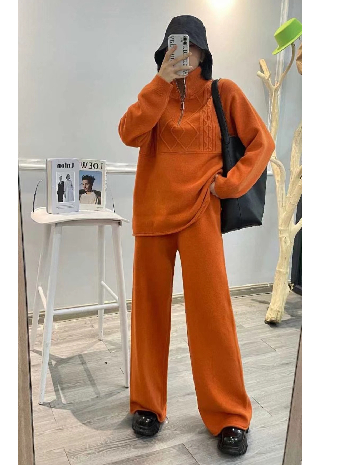 羊绒2025秋冬新款时尚套装