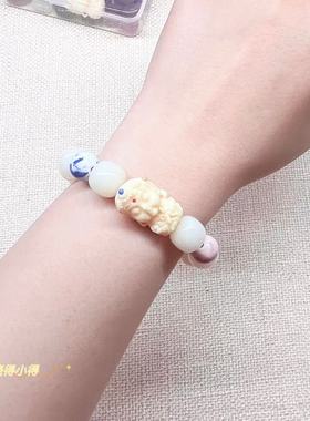 菩提手串手链菩提陶瓷国风新中式