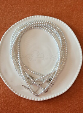 「月光变奏曲」天然淡水珍珠项链手链女小众气质穿搭百搭学生通勤