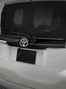 适用于22-23款丰田SIENTA10系后备箱装饰条改装后尾门亮片装饰条