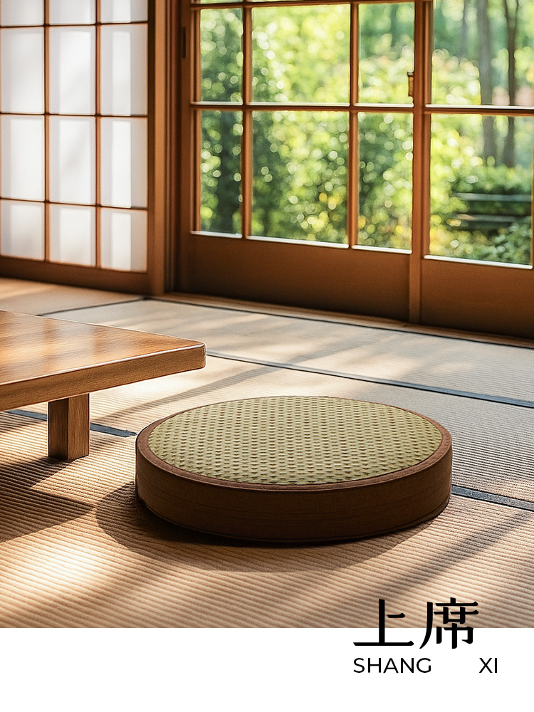 坐禅“Liku”禅宗禅修佛寺午睡休息稻草床垫坐垫冥想跪拜坐垫臀部
