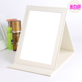 高清桌面镜子台式化妆镜折叠梳妆镜宿舍学生镜随身小镜子大号镜