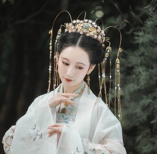 瑶姬般若配饰成品发冠司音儿同款