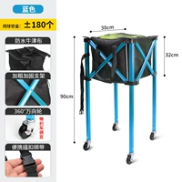 С тормозными колесами (синяя модель)-может разместить 180 шаров