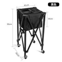 Черная теннисная тележка, 1 шт, 200 шт