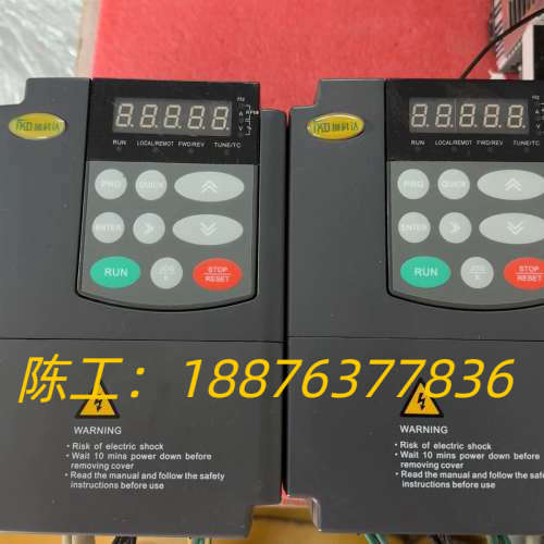 加科达JKD800变频器2台！1.5KW/380V，原装拆机议价