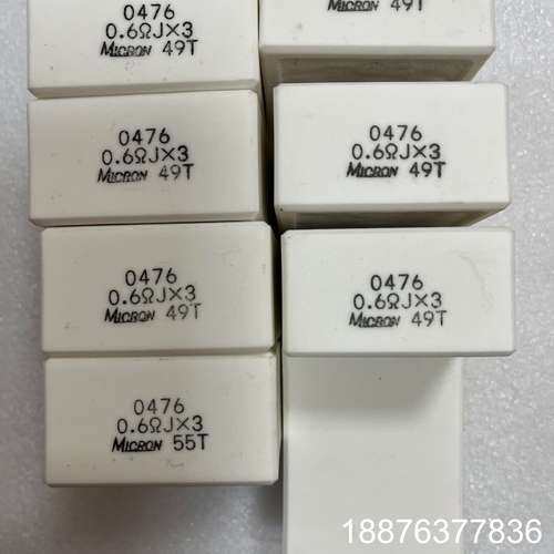 全新FANUC电阻 0476 0.6ΩJ*3，议价