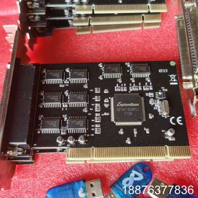 西霸FG-PMT06A PCI8口RS232串口卡工业级PC议价