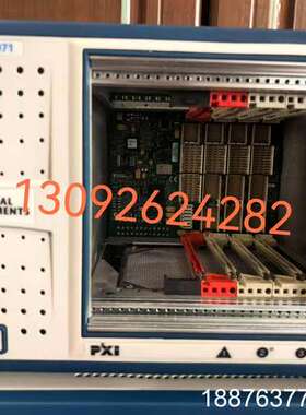 NI PXIE-1071机箱，4槽3混合插槽，带原装风扇，功议价