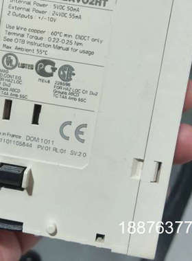 TM2AVO2HT PLC模块，法国原装，二手拆机 实议价