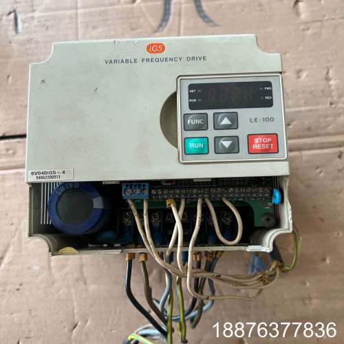 LG变频器SV040IG5-4  4KW 设备拆机，实物图片议价