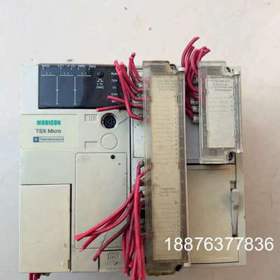 出拆机PLC模块，型号TSX3710001，成色如图所议价