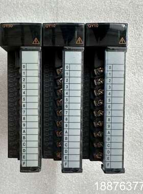 QY10三菱Q系列输出模块QY10 二手拆机功能包好外观不错议价