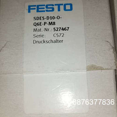 全新FESTO费斯托527467 SDE5-D10-O-Q6议价