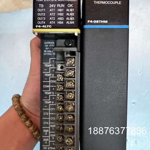 FACTS温度控制器F4-08THM，F4-4LTC各一台，