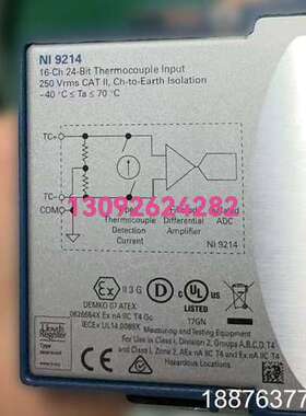 NI 9214 16-Channel 24-Bit Ther议价