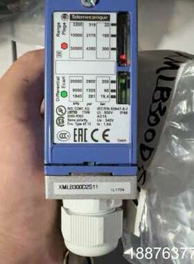 压力开关，型号XMLB300D2S11，蓝色外壳，工作议价