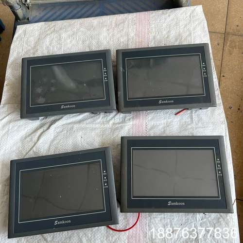 显控EA-070B触摸屏，设备拆机4个，实物图片，功能完好，议价