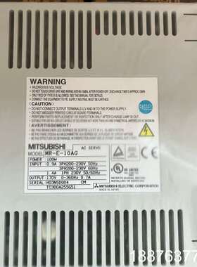 MR-E-10AG原装全新MISTUBISHI三菱驱动器，现议价